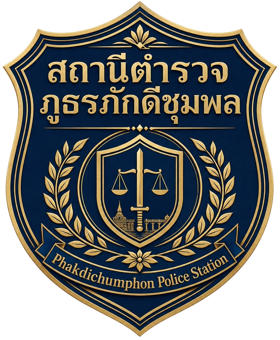 สถานีตำรวจภูธรภักดีชุมพล logo